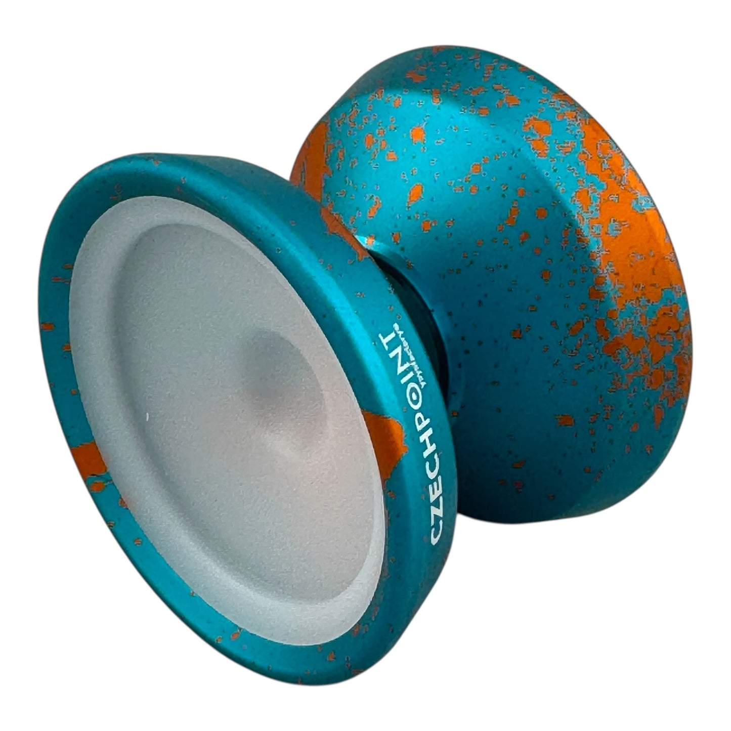 CzechPoint YoYo blue orange splash white cap