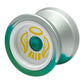 Metal HALO YoYo silver green