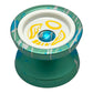 Metal HALO YoYo green blue splash side view