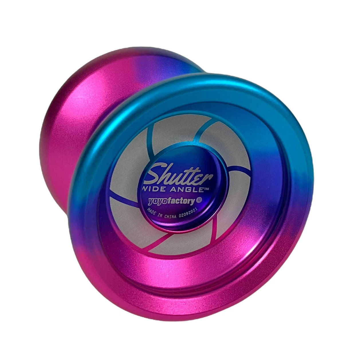 Shutter Wide Angle YoYo blue pink fade