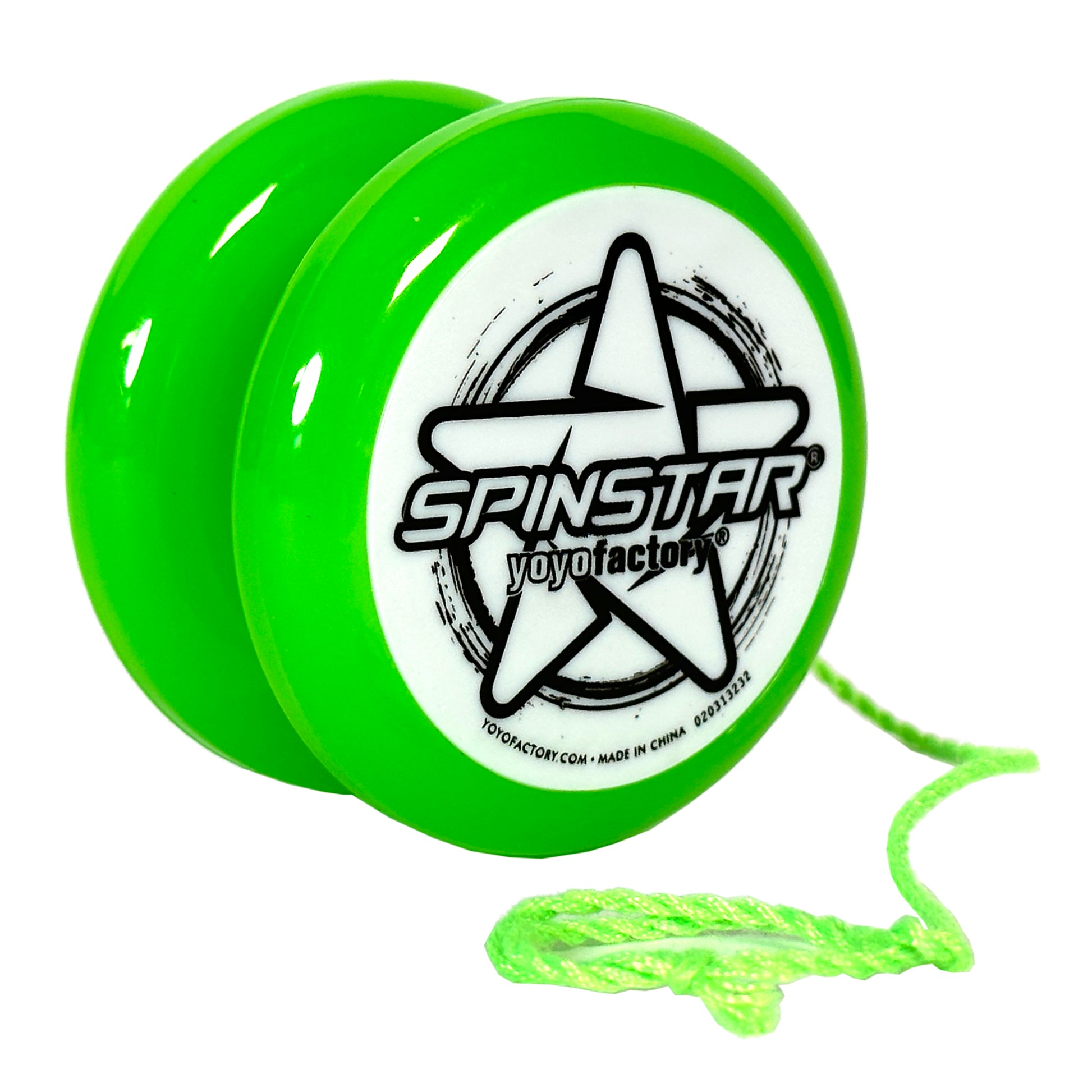 Spinstar YoYo green with string
