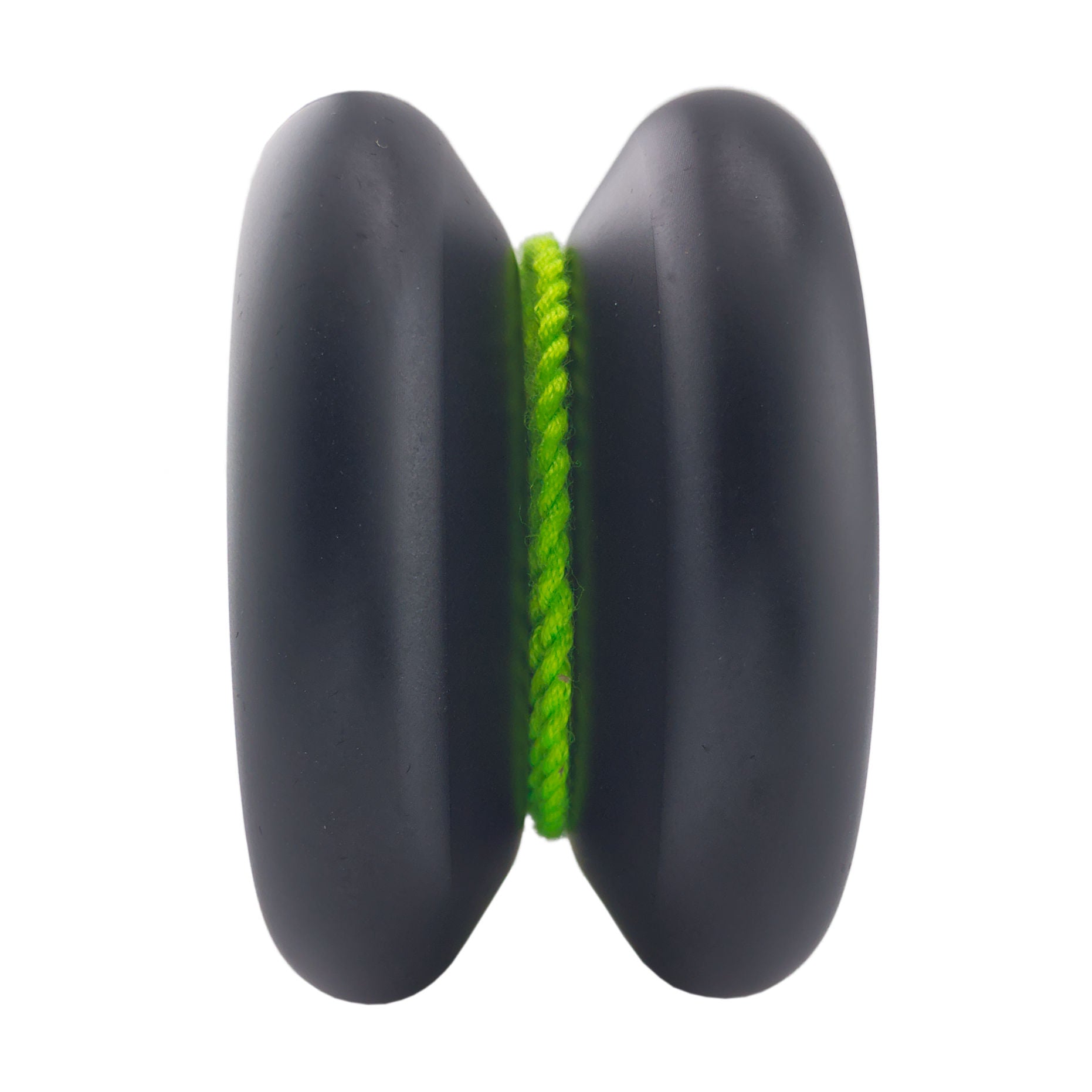 Turbo Confusion yoyo black, center view