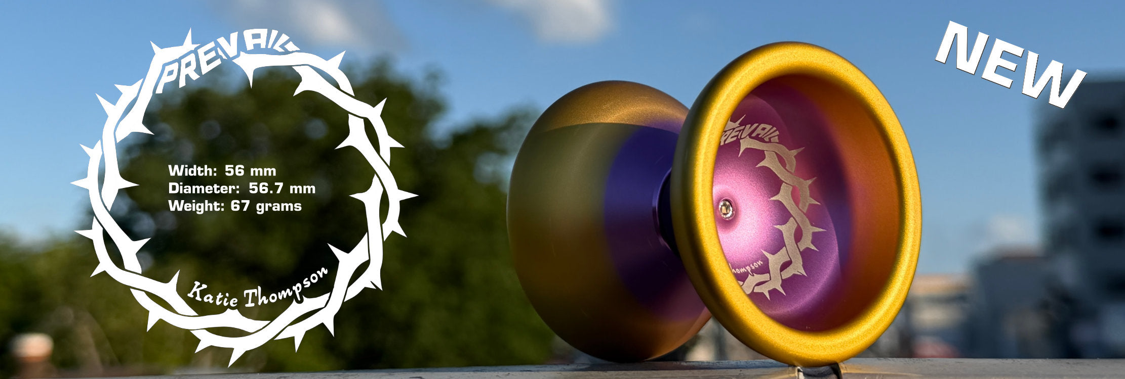 new Metal wide yoyo - Prevail