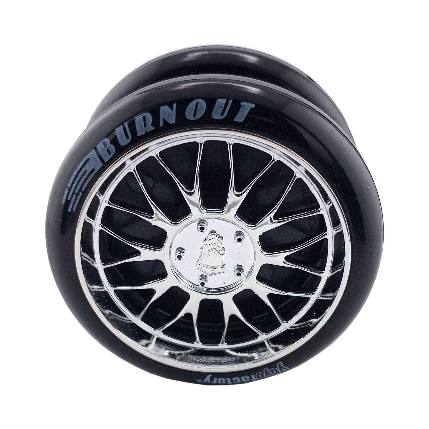 Burnout YoYo looks like a racing wheel