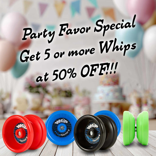 Whip YoYo Party Favors