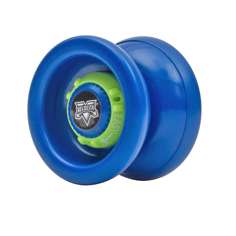 Velocity Adjustable YoYo  blue with green dial