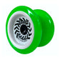 arrow green yoyo with white cap
