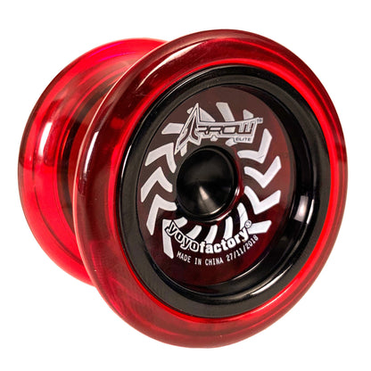 arrow yoyo red with black cap