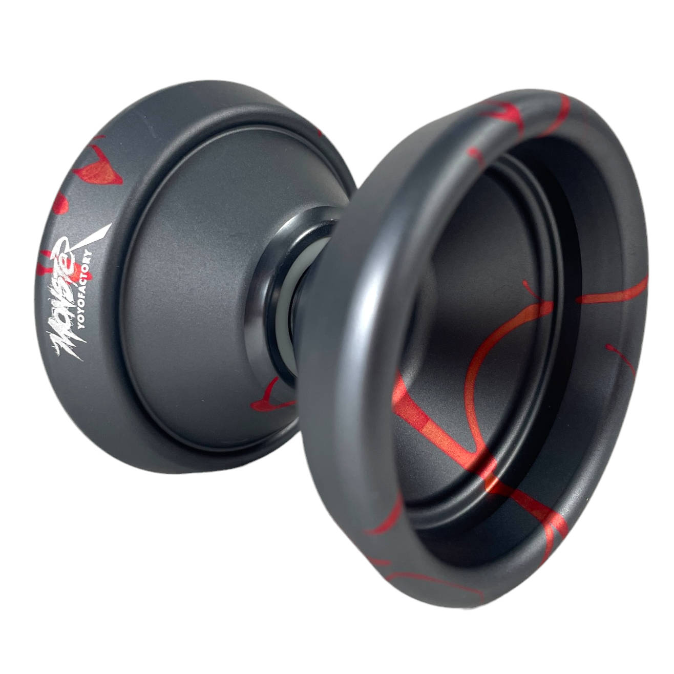 Monster YoYo charcoal red