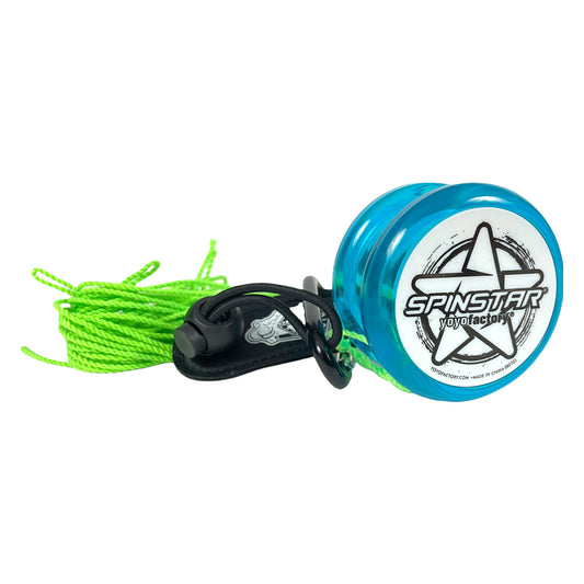 spinstar yoyo aqua white