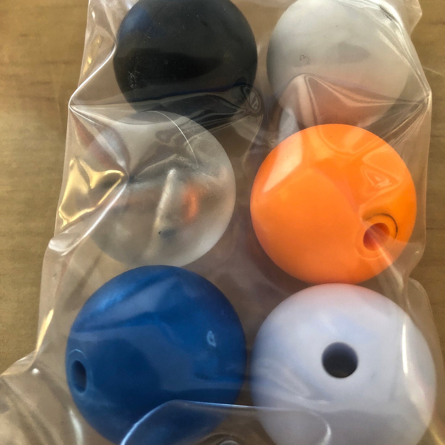 YoYo Commando Balls colorful with clear